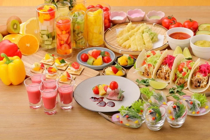 ビュッフェ全景