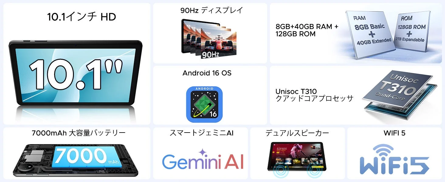 POCKAM P10 主要スペック