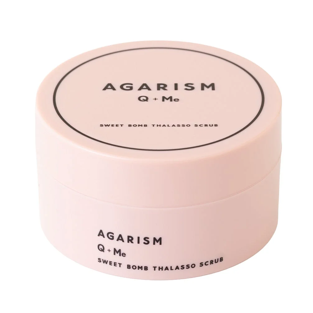 AGARISM Q+Me スイートボムタラソスクラブのパッケージ