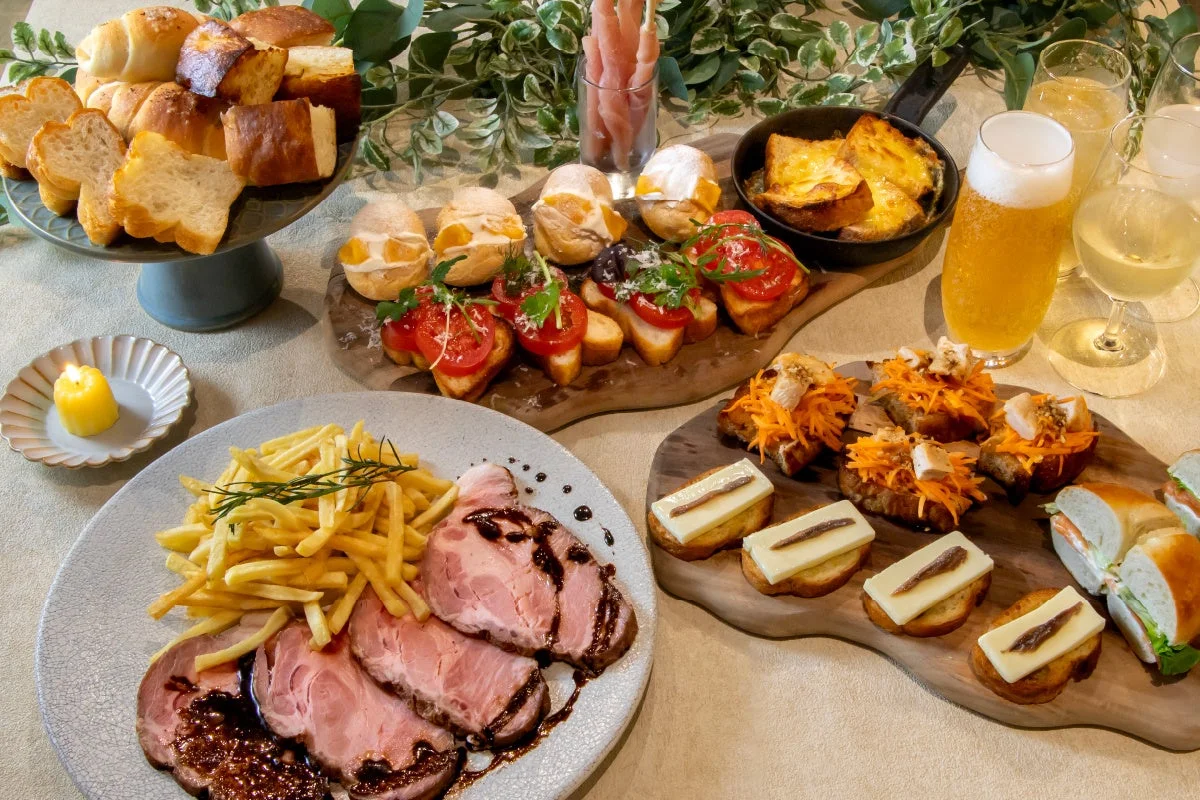 ビアガーデンプランの料理