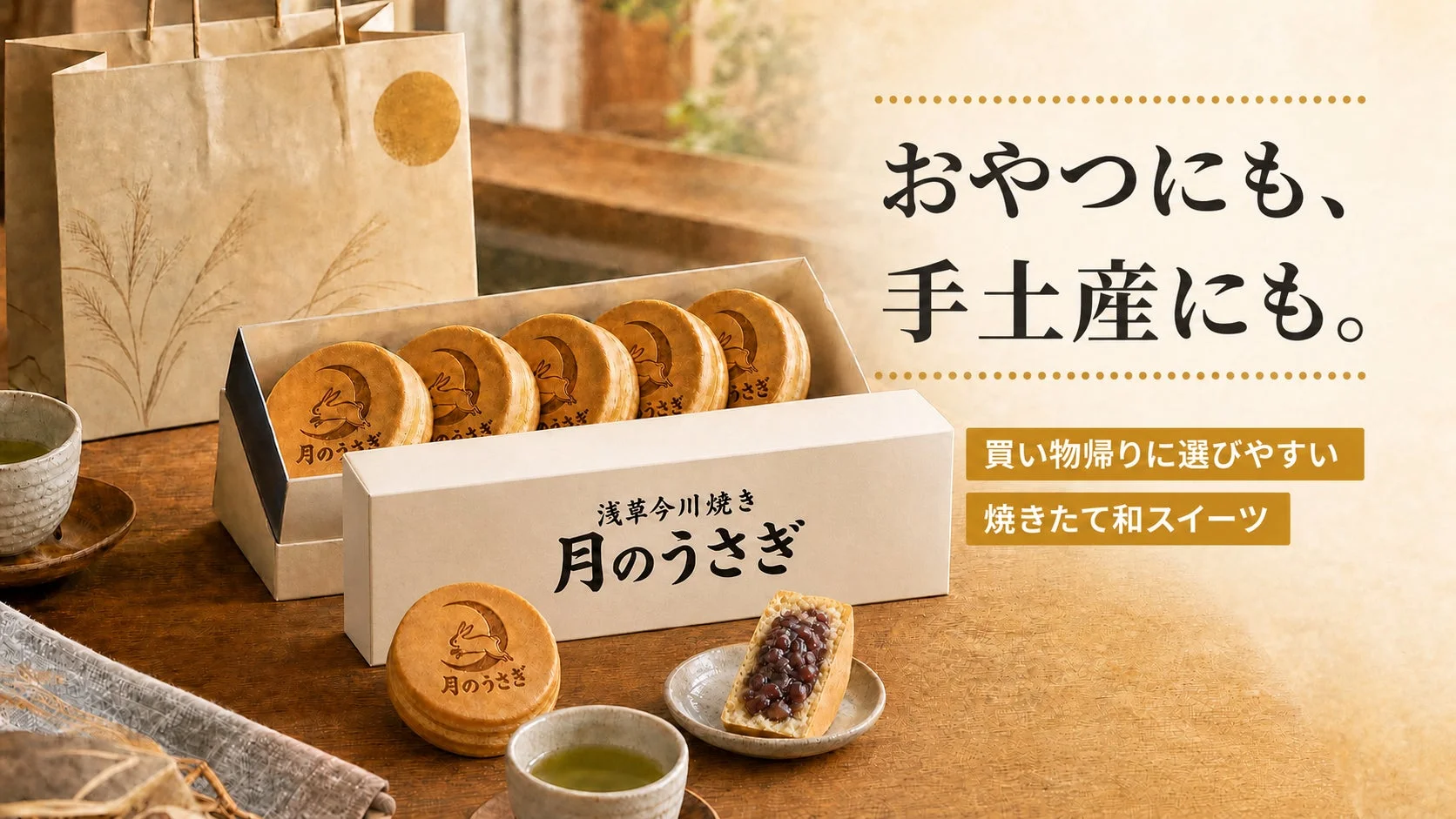 おやつにも、手土産にも
