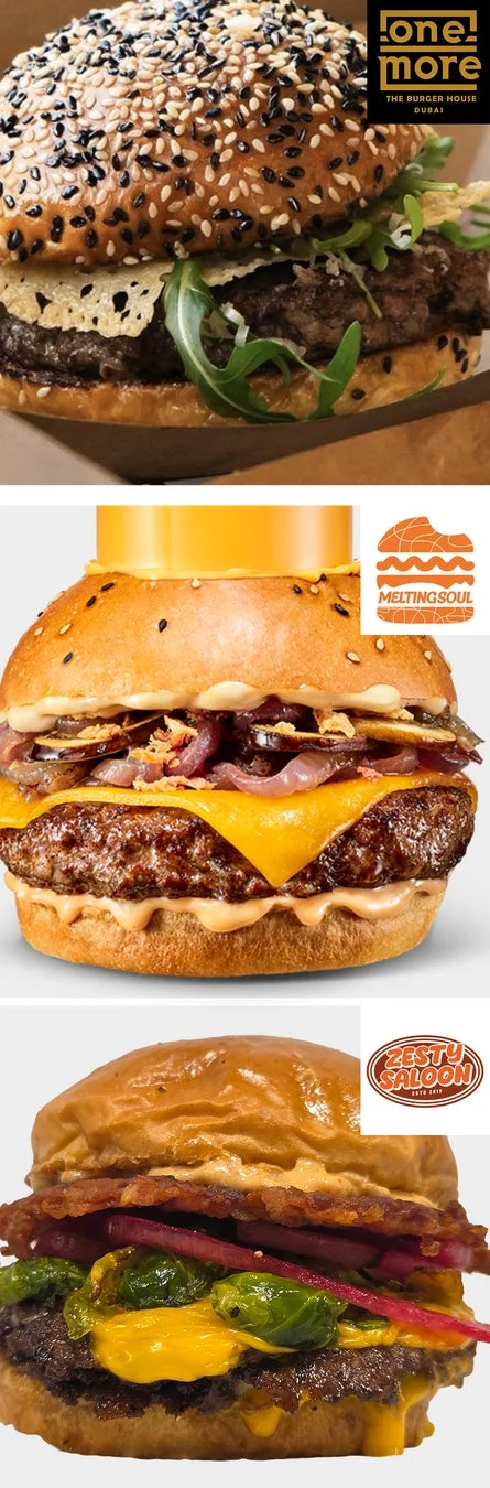 海外店舗のバーガー