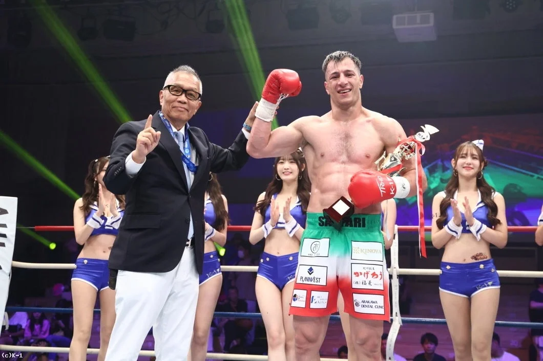 マハムード・サッタリ選手の勝利