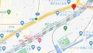 ヨシケイ開発東京本部周辺地図