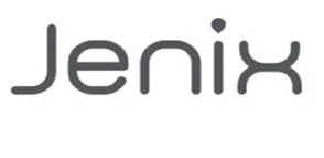白地に「Jenix」と書かれたロゴマーク