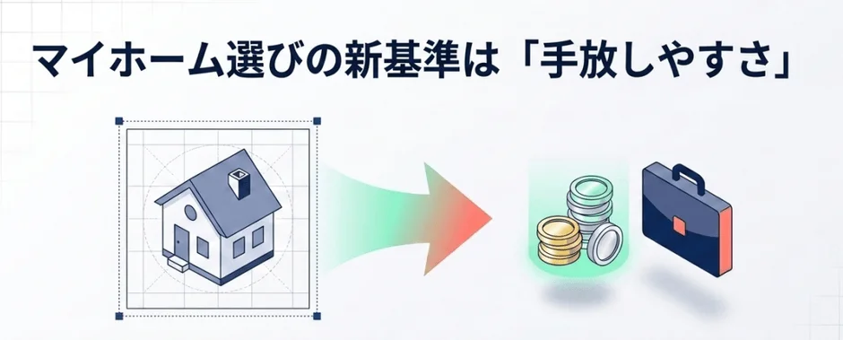 マイホーム選びの新基準は「手放しやすさ」