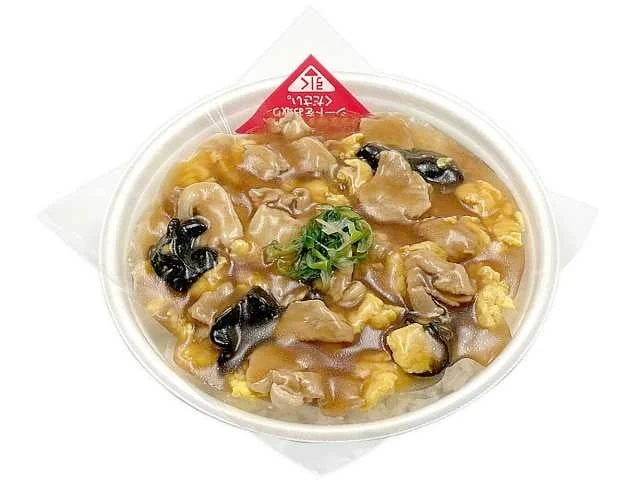 豚玉あんかけ飯クローズアップ