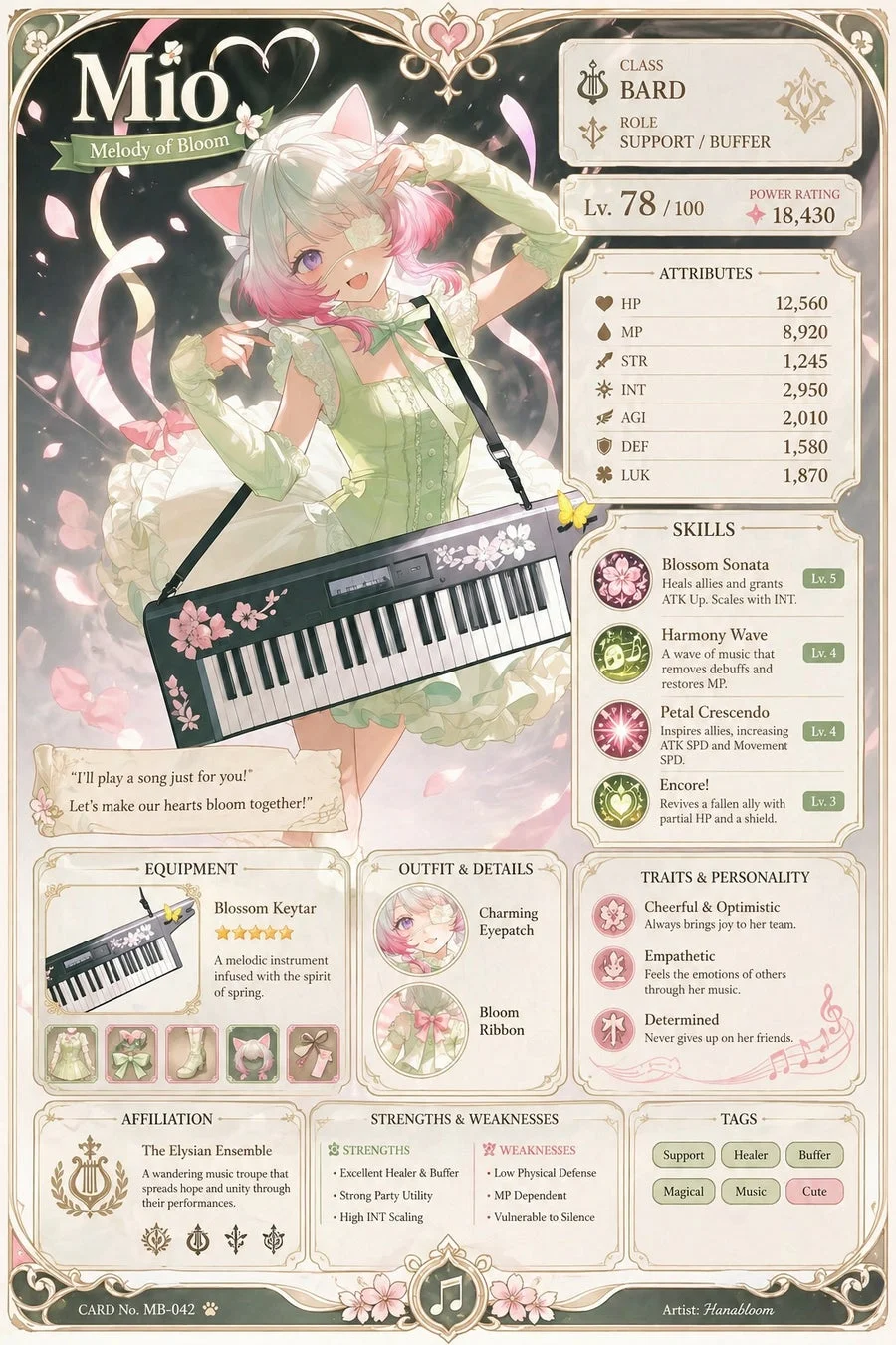 キャラクターカード