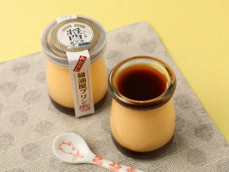 蔵工房・二反田醤油店のみたらし醤油屋プリン