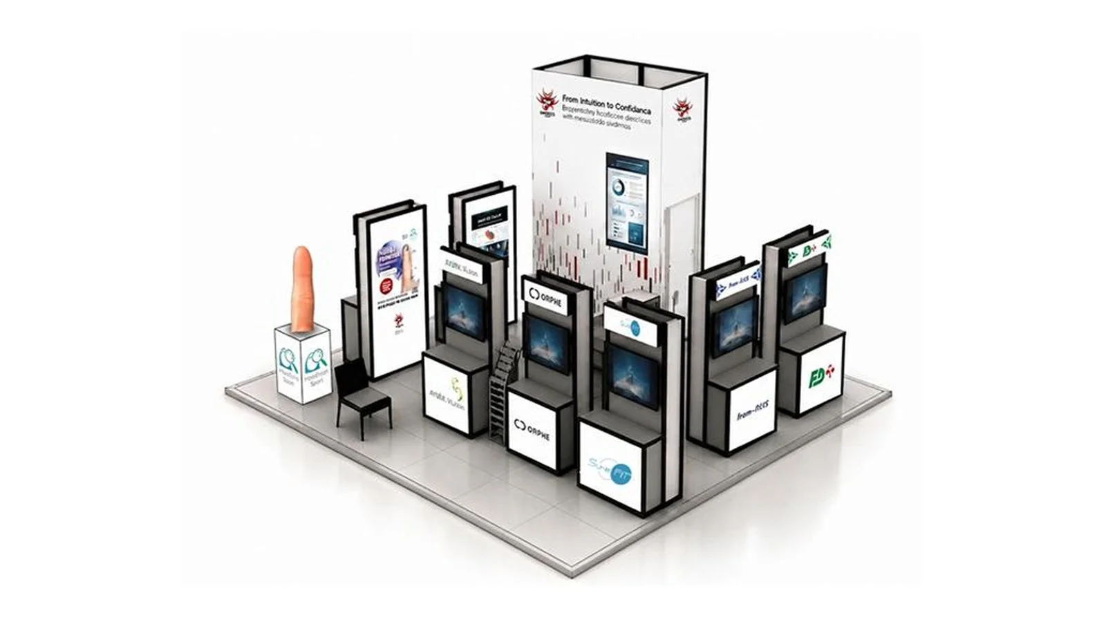 Digital Health Festival 2026の展示ブース