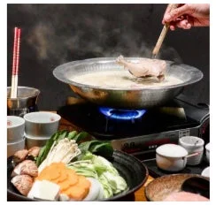 鶏金での鍋料理