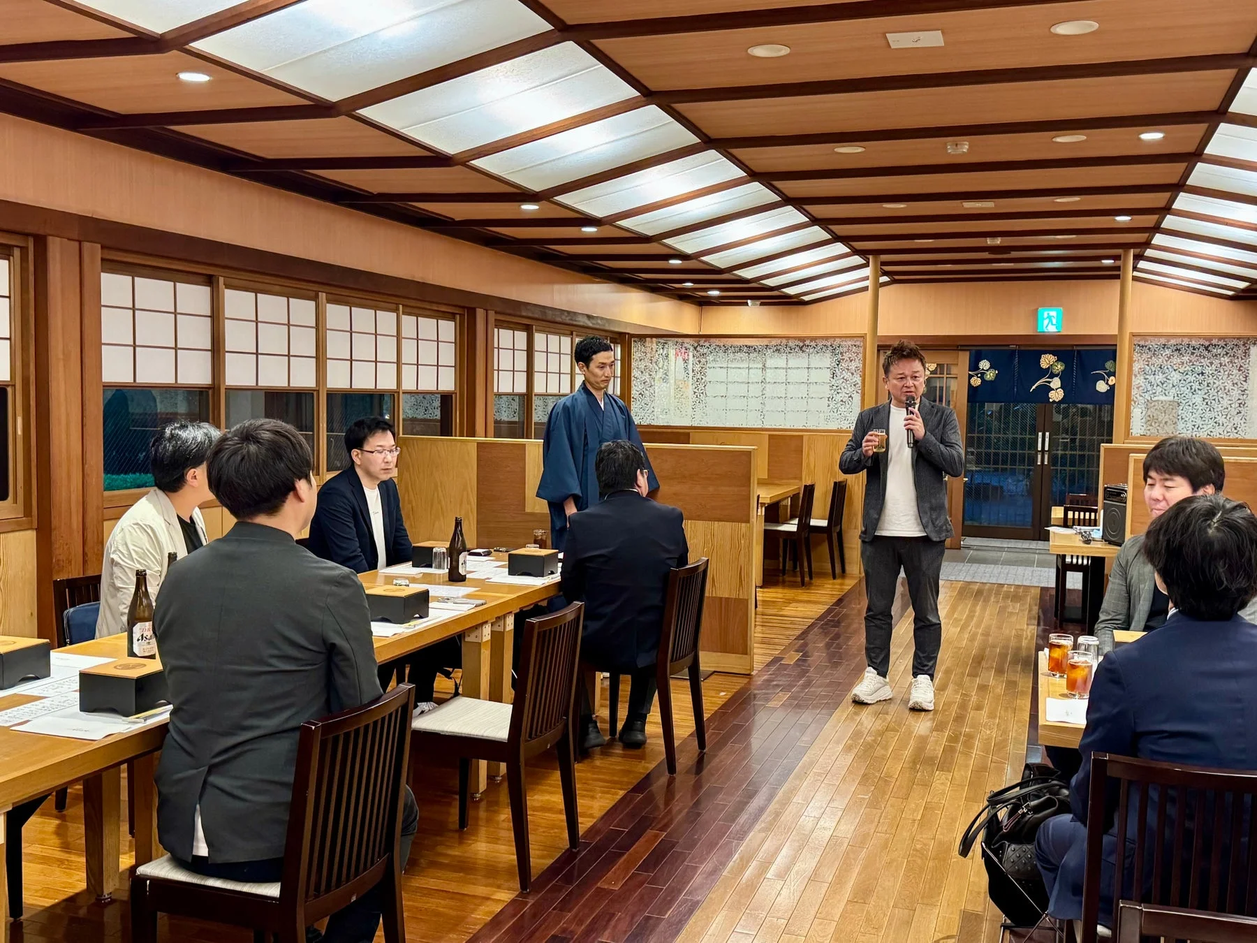 スピーチの様子