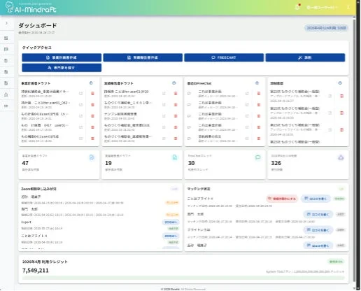 AI-Mindraft ダッシュボード