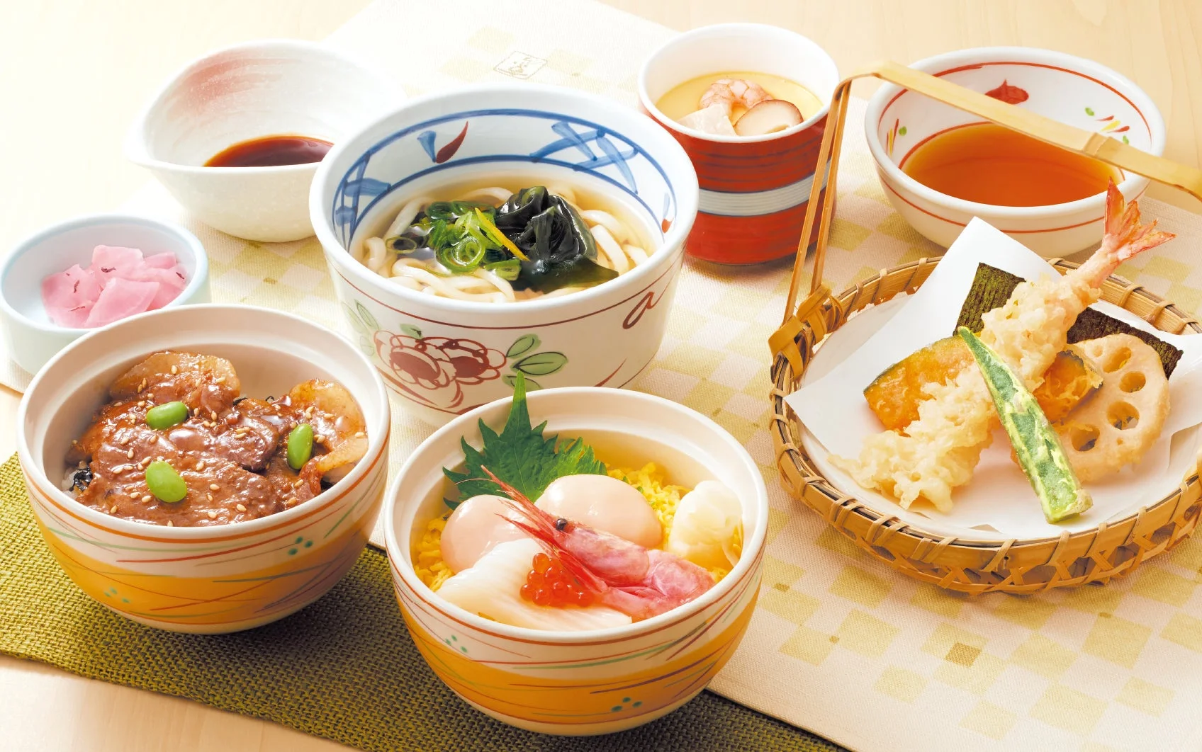 選べる北海ミニ丼セット