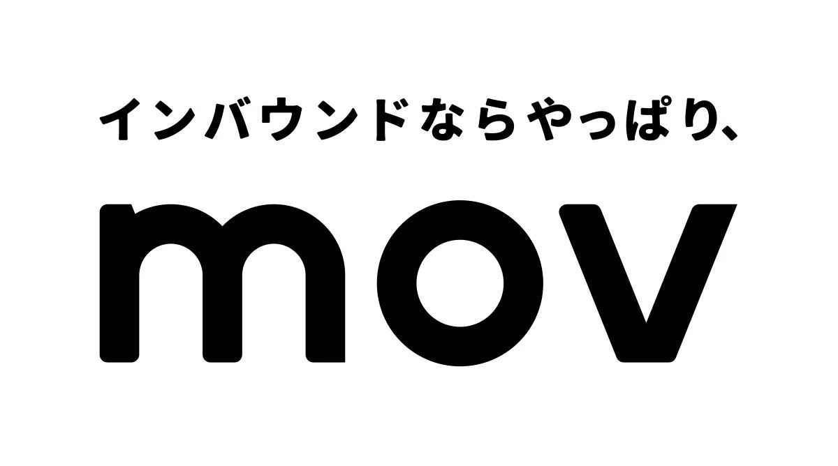株式会社movのロゴとキャッチフレーズ
