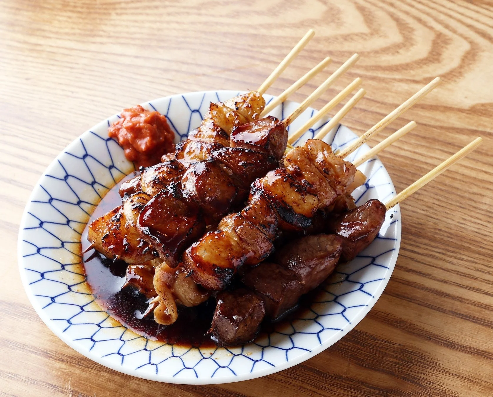 もつ焼の盛り合わせ