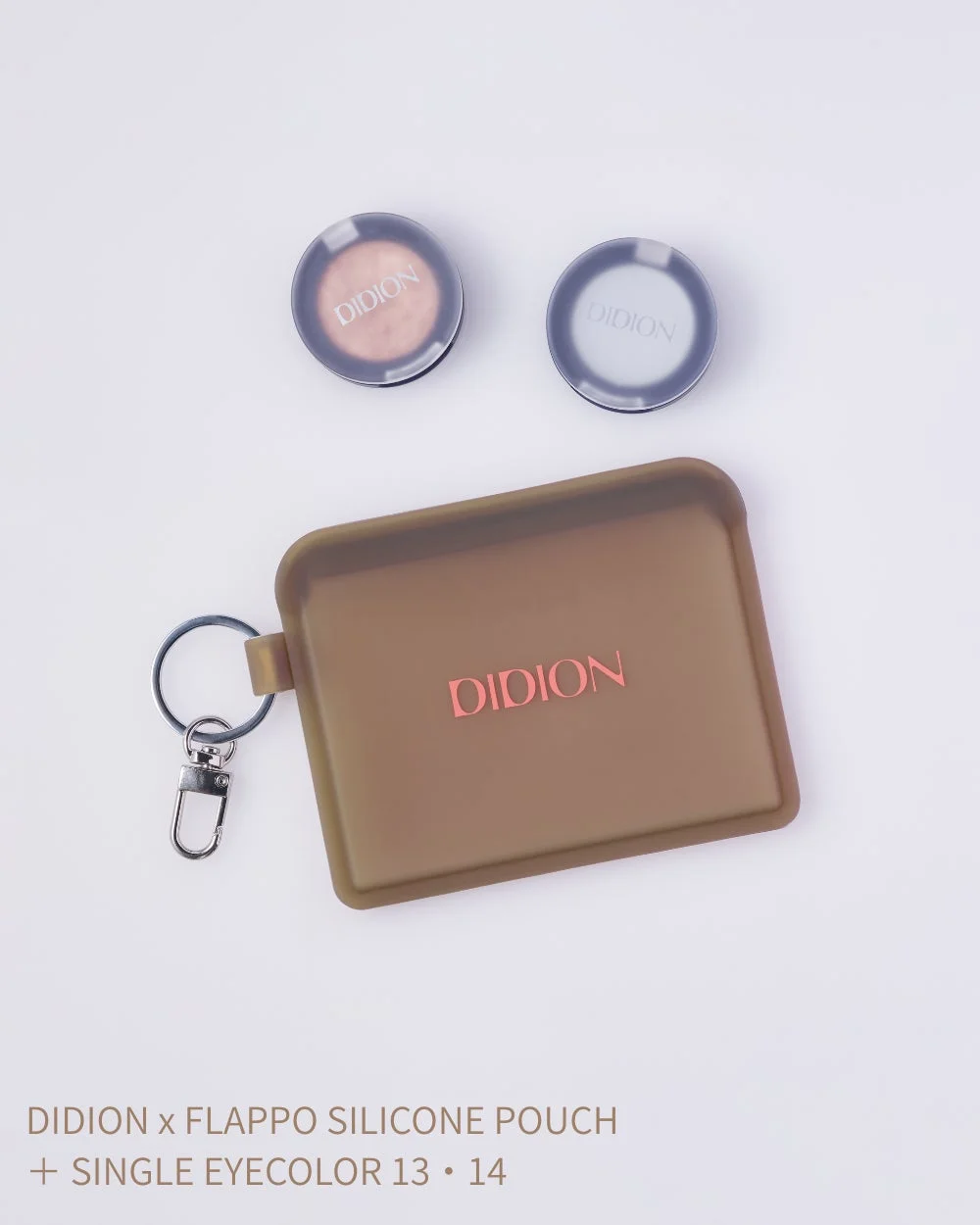 DIDION x FLAPPO SILICONE POUCH + SINGLE EYECOLOR 13・14 SET