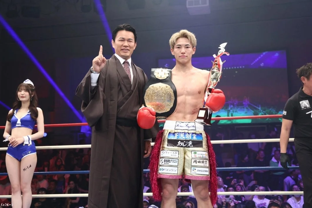 横山朋哉選手の勝利