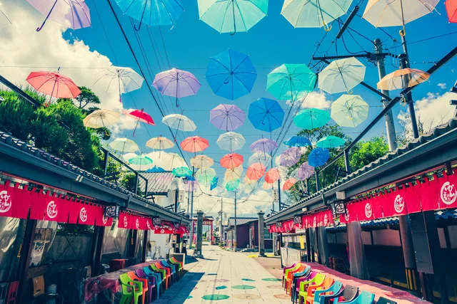 成田商店街(傘)