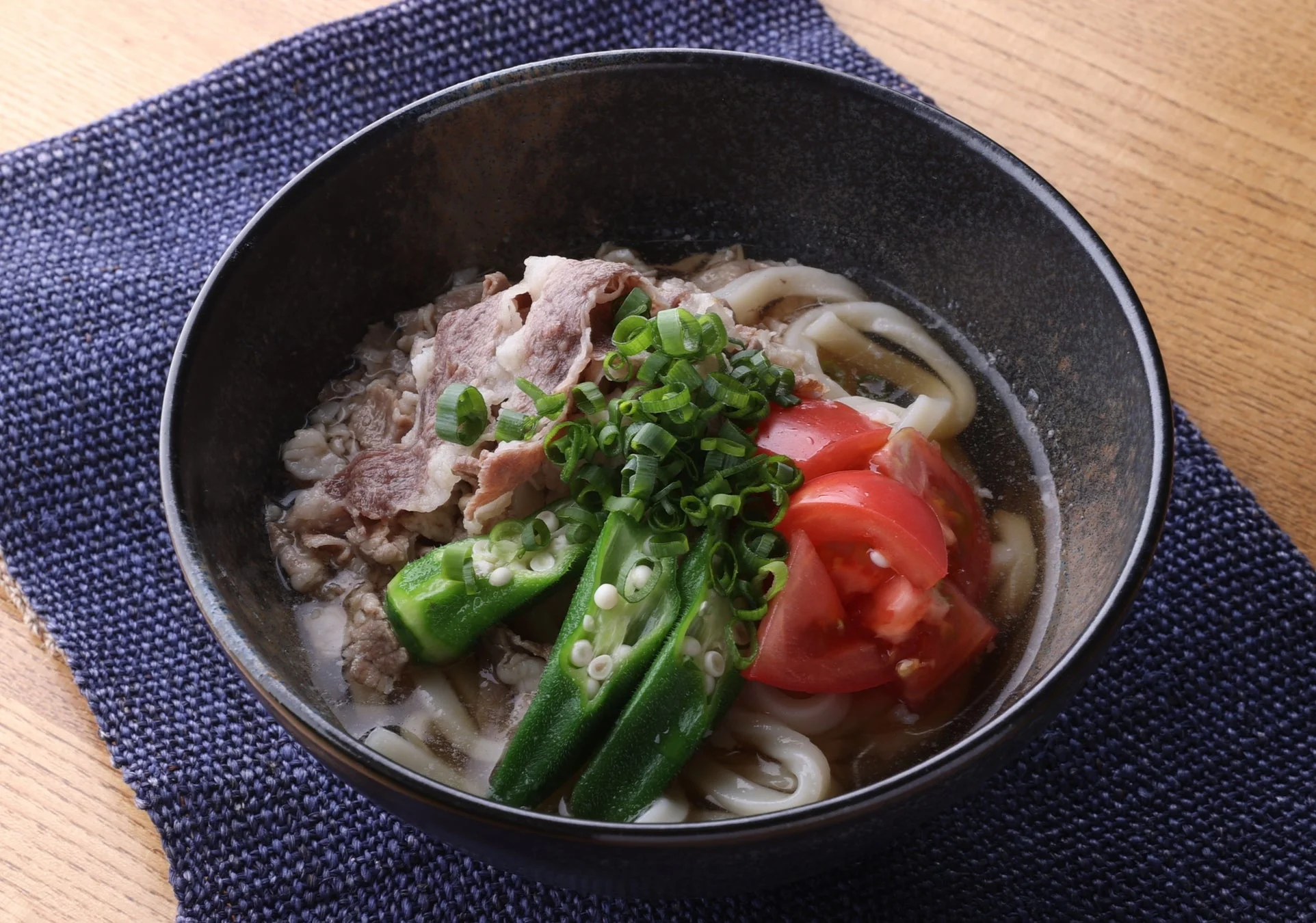 冷やし肉吸いうどん