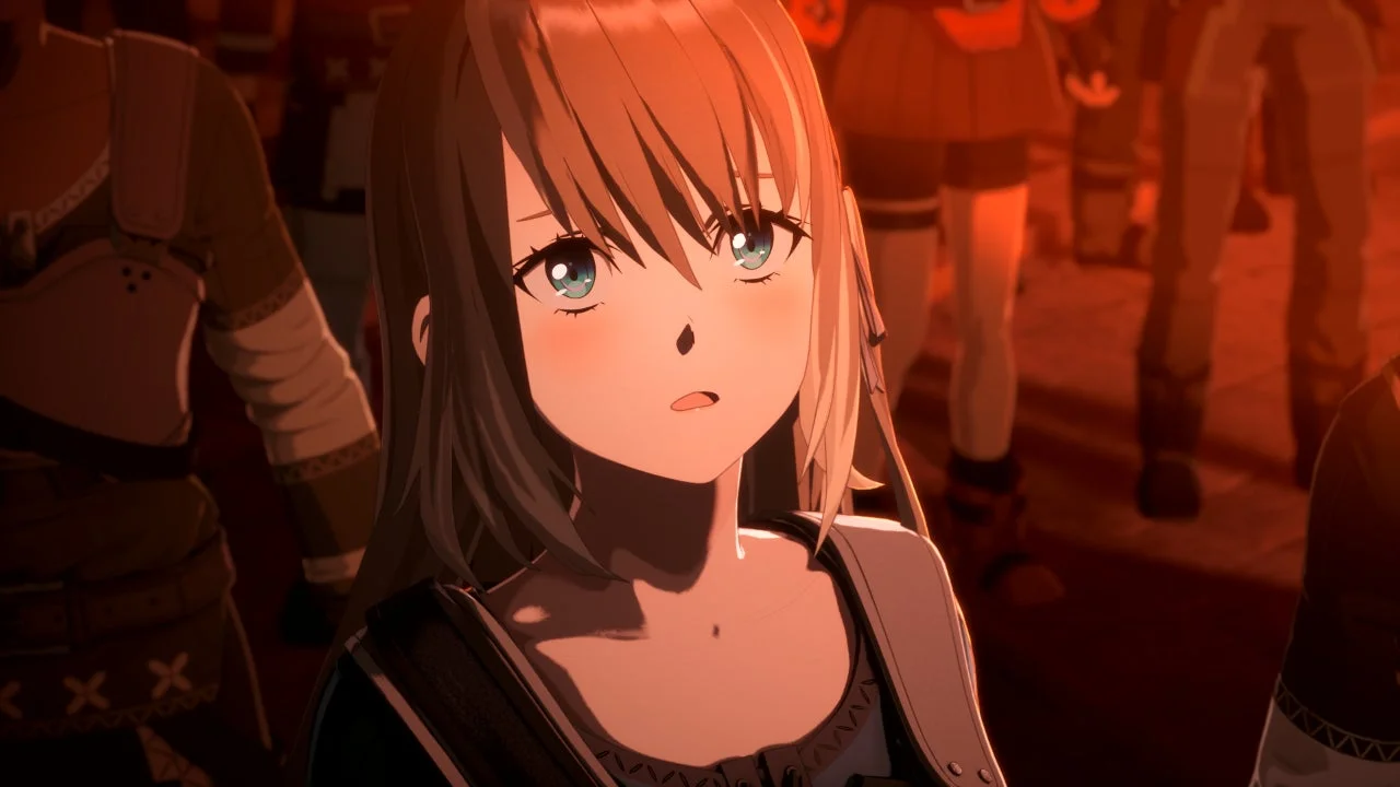 不安げな少女