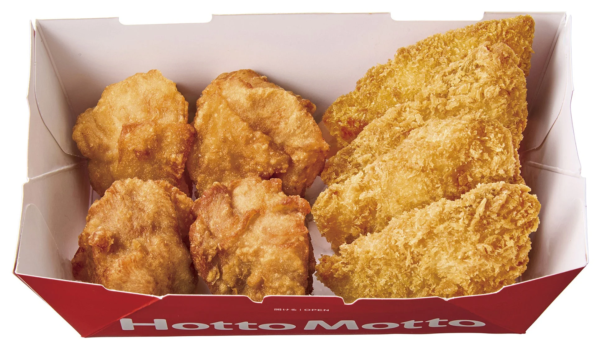白身フライ&チキンBOX