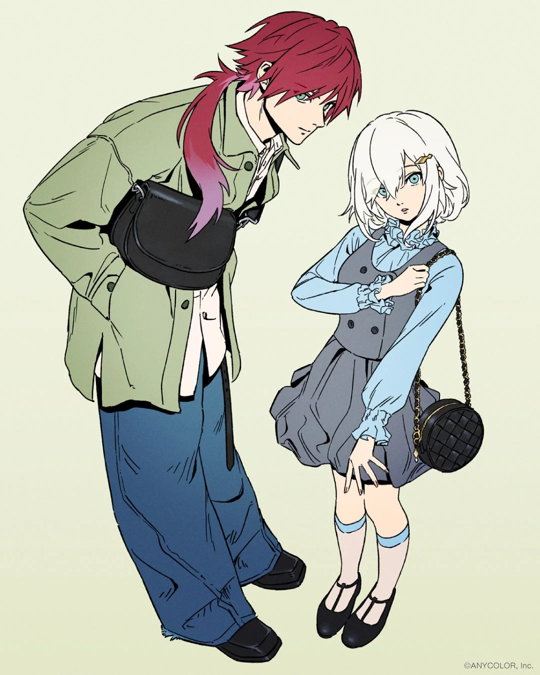 アルス・アルマルとローレン・イロアスが並んで立つイラスト