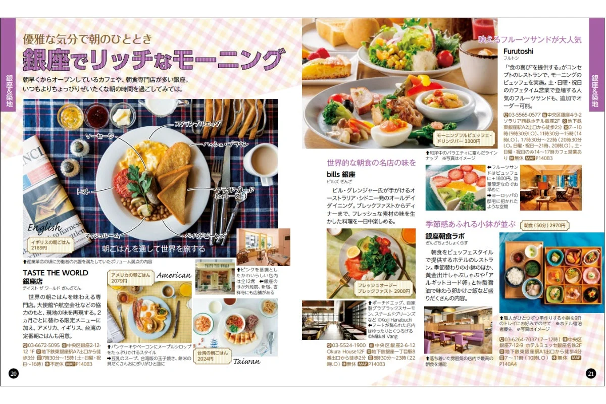 銀座の朝食紹介