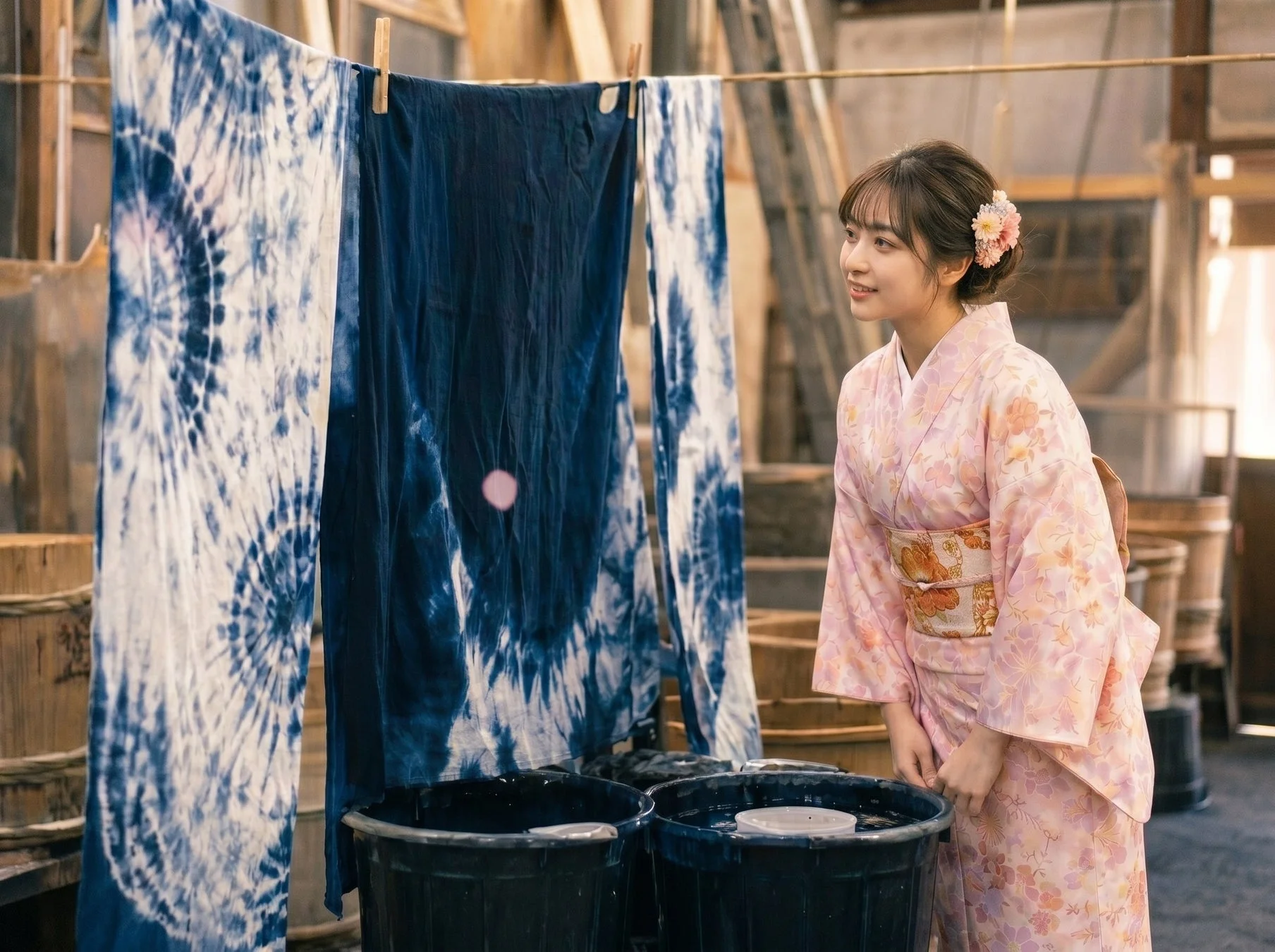 藍染め体験