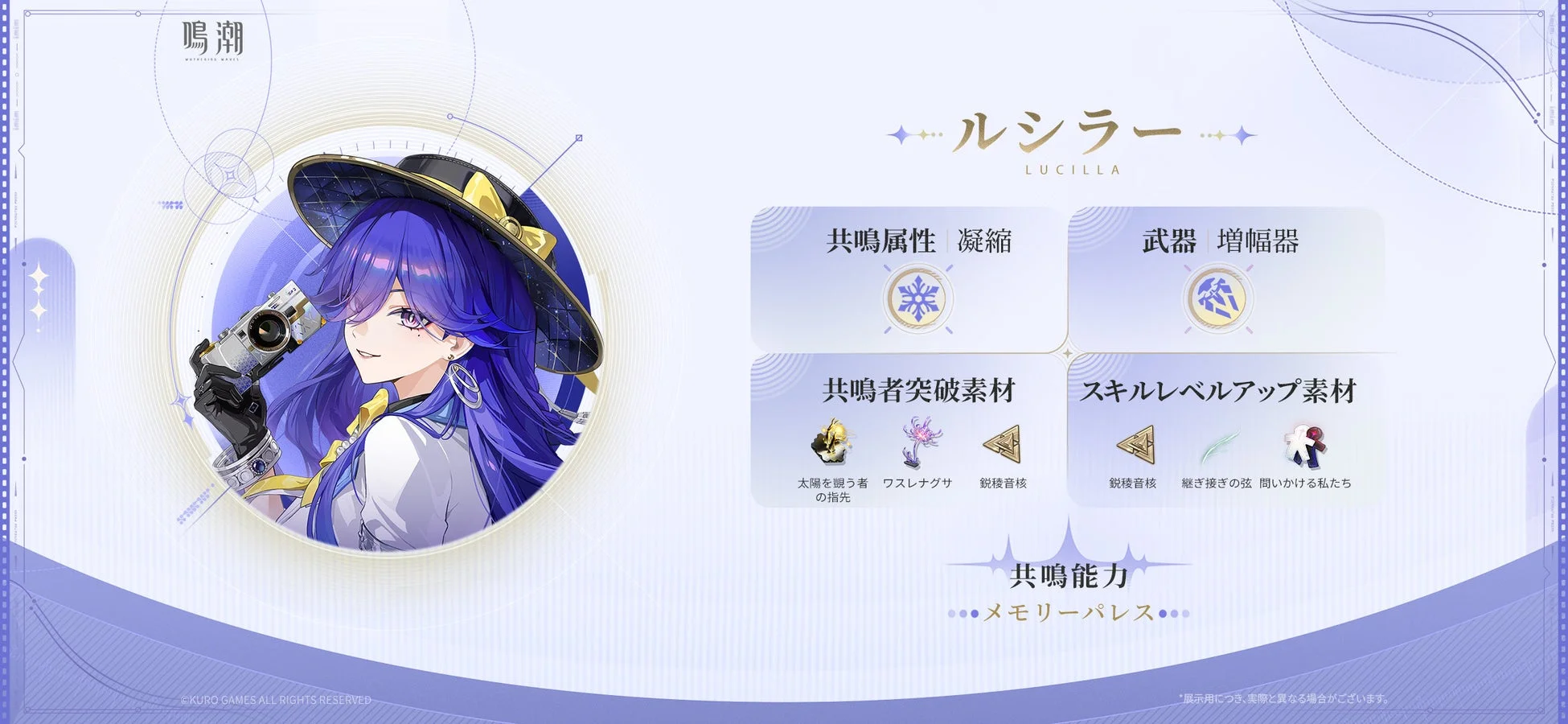 ルシラー詳細