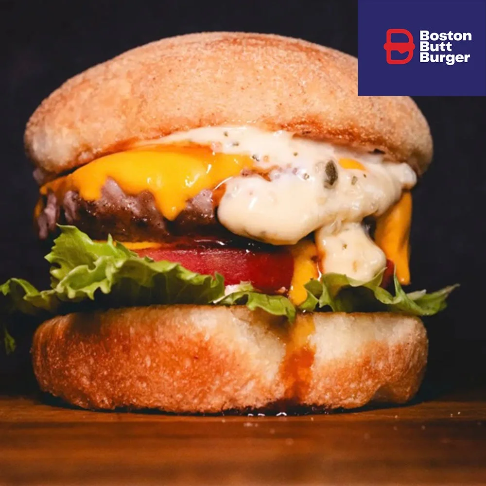 BBB-Boston Butt Burgerのバーガー
