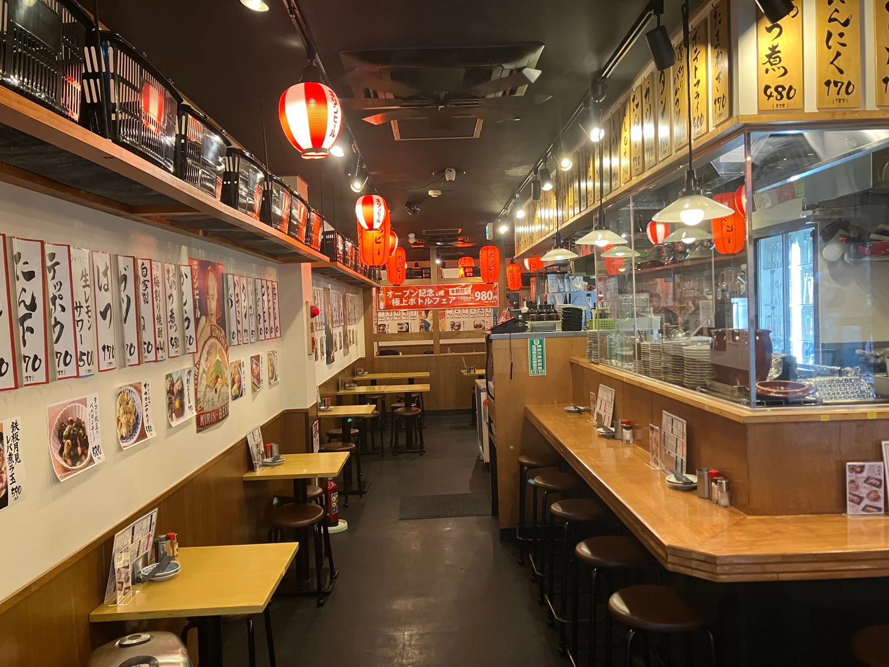 レトロな雰囲気の店内