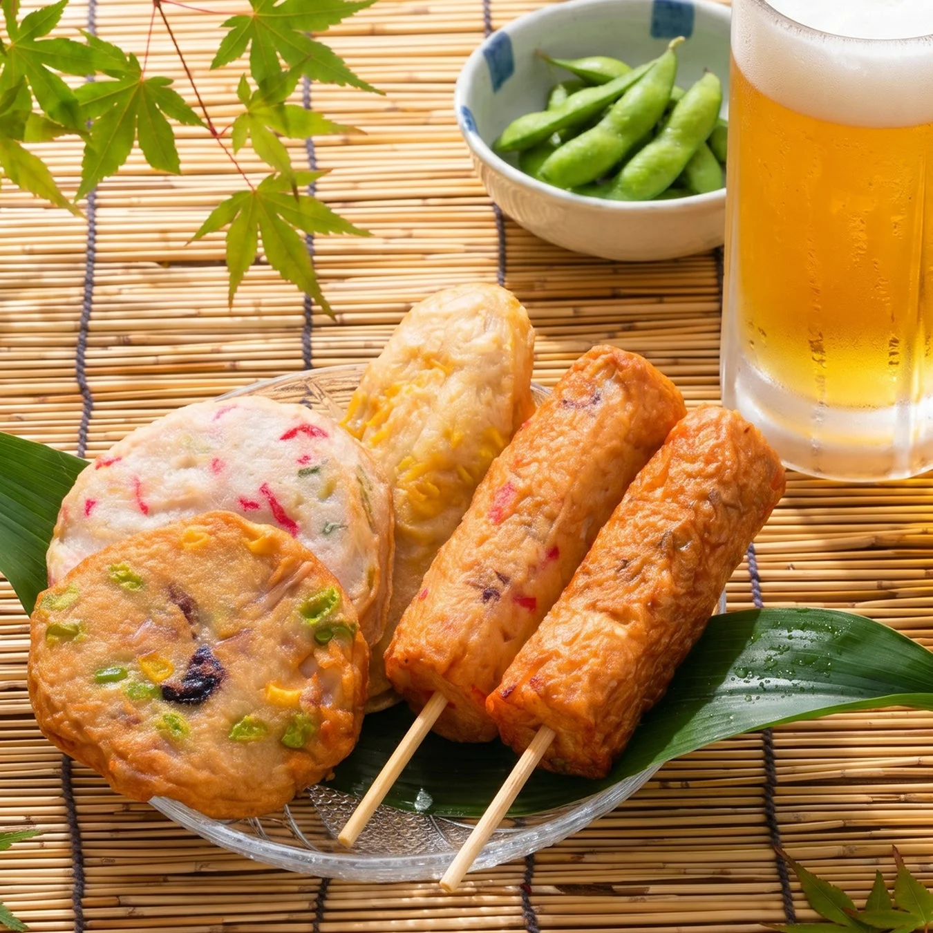 練り物とビール
