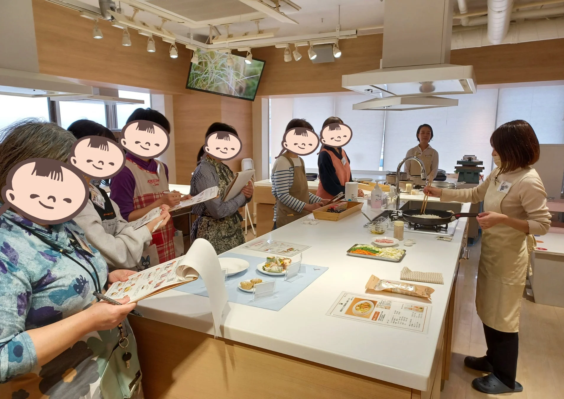 料理教室の様子