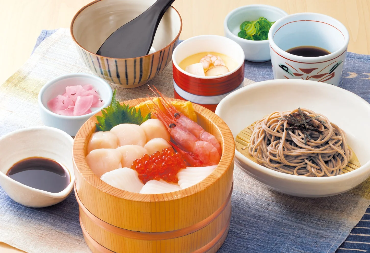 北海海鮮丼セット
