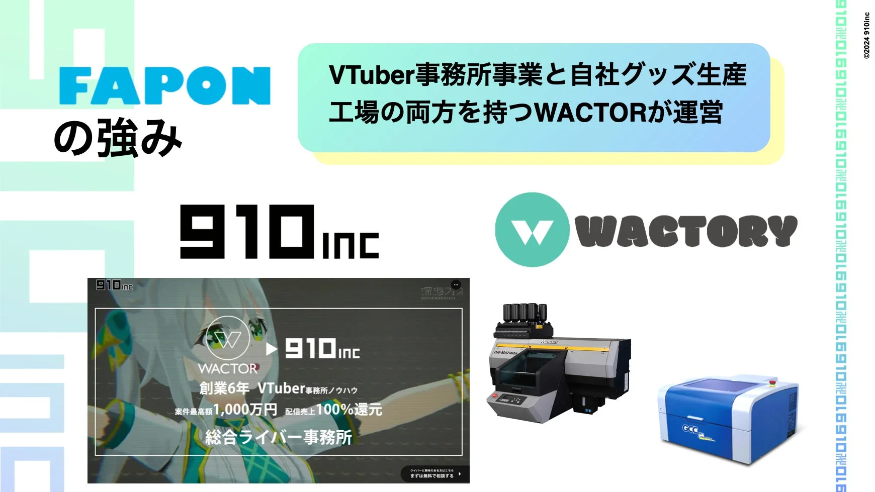 FAPONの強み