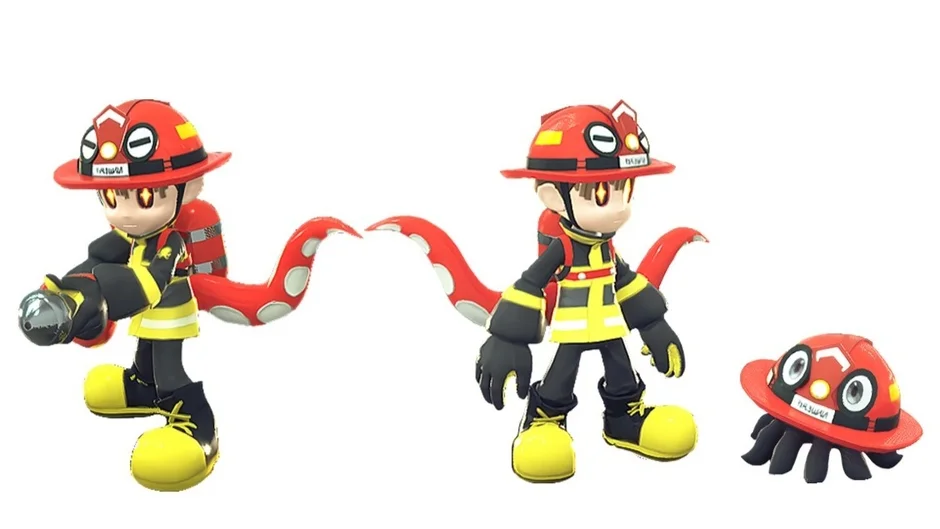 消防士キャラクター