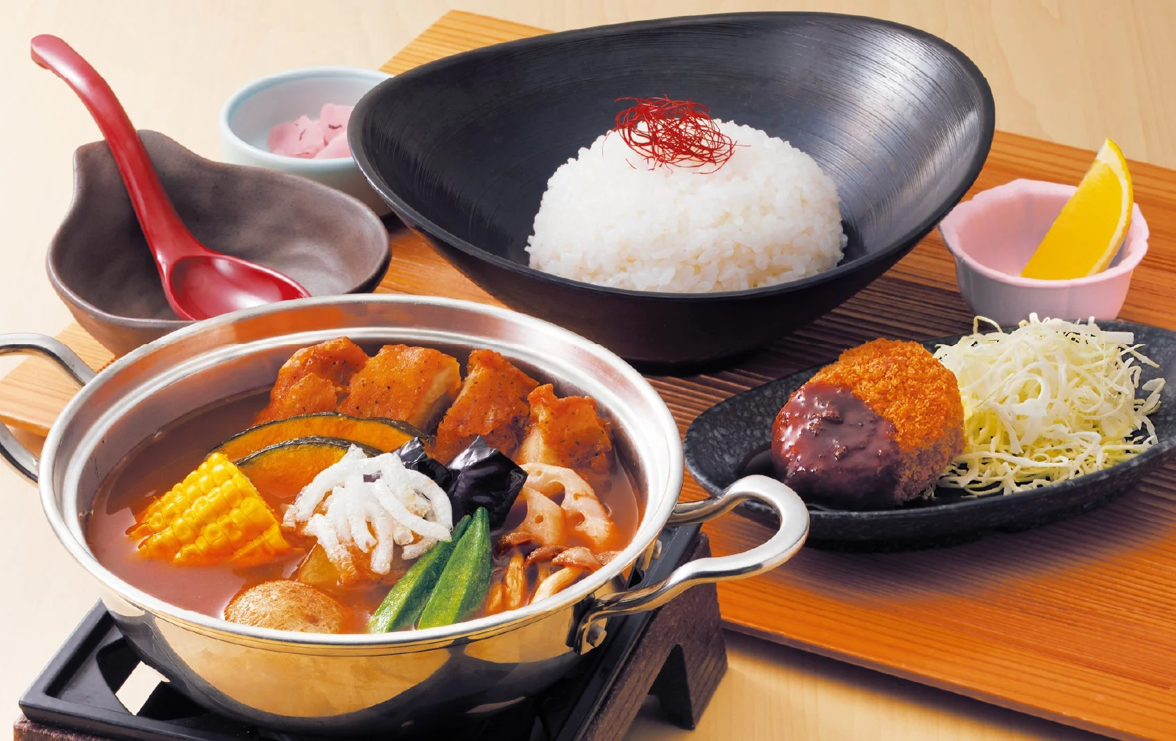 スープカレーセット