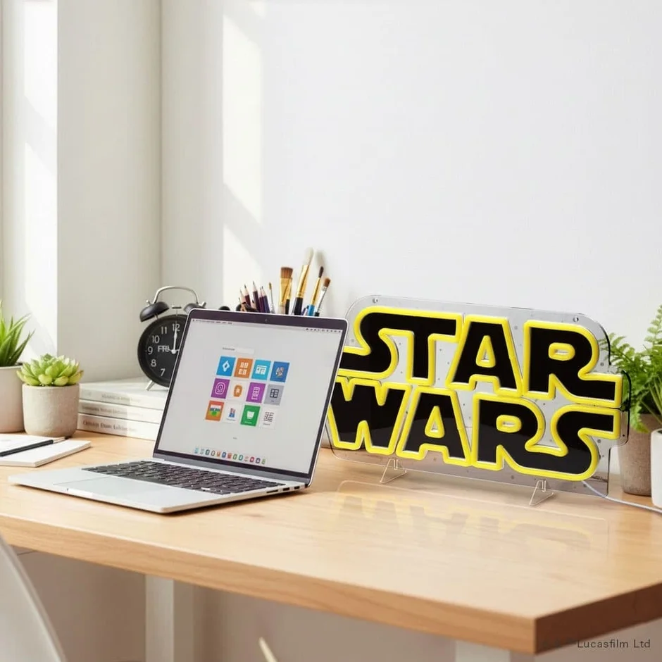 スター・ウォーズのLEDネオンライト