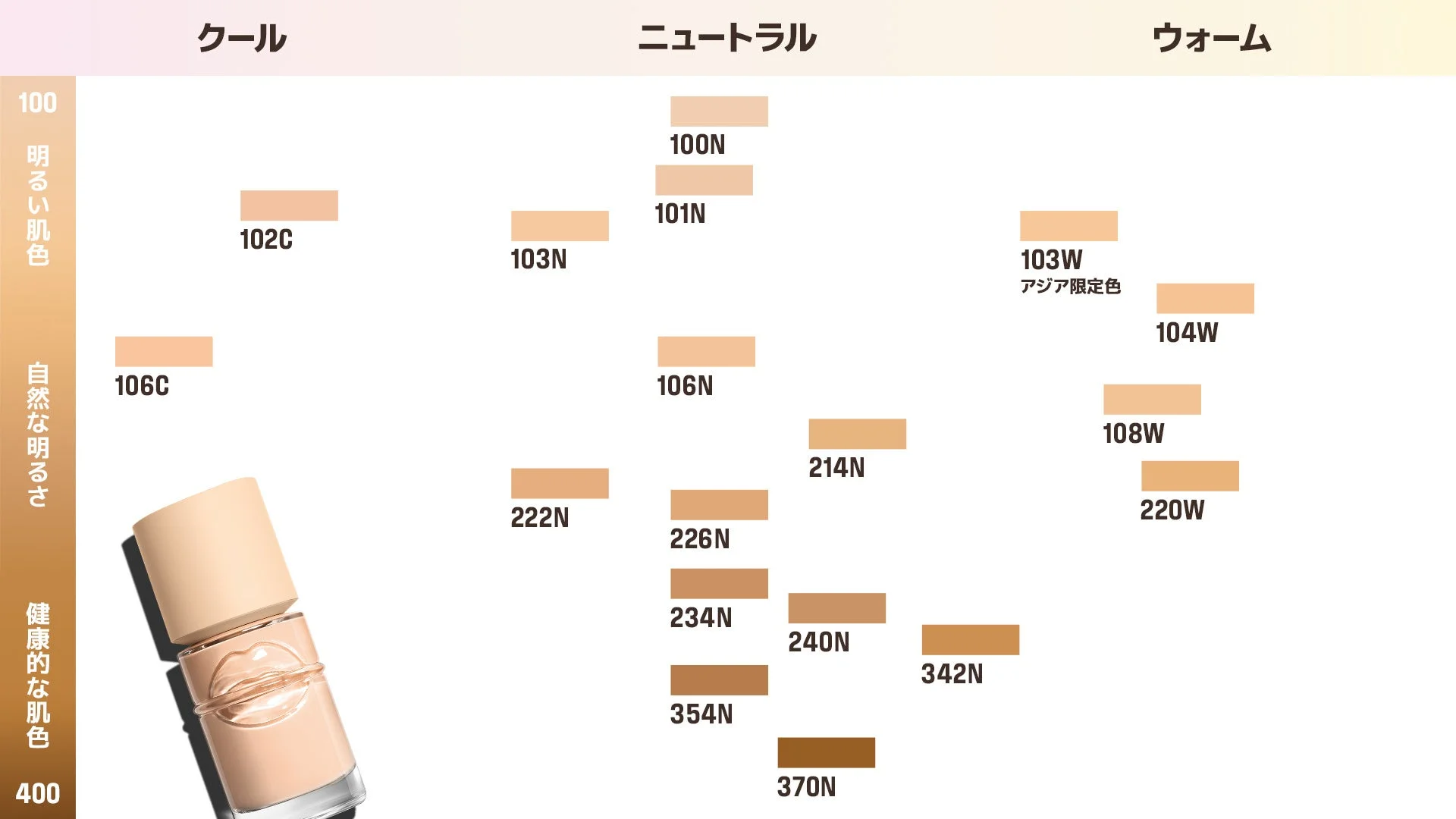 全18色展開
