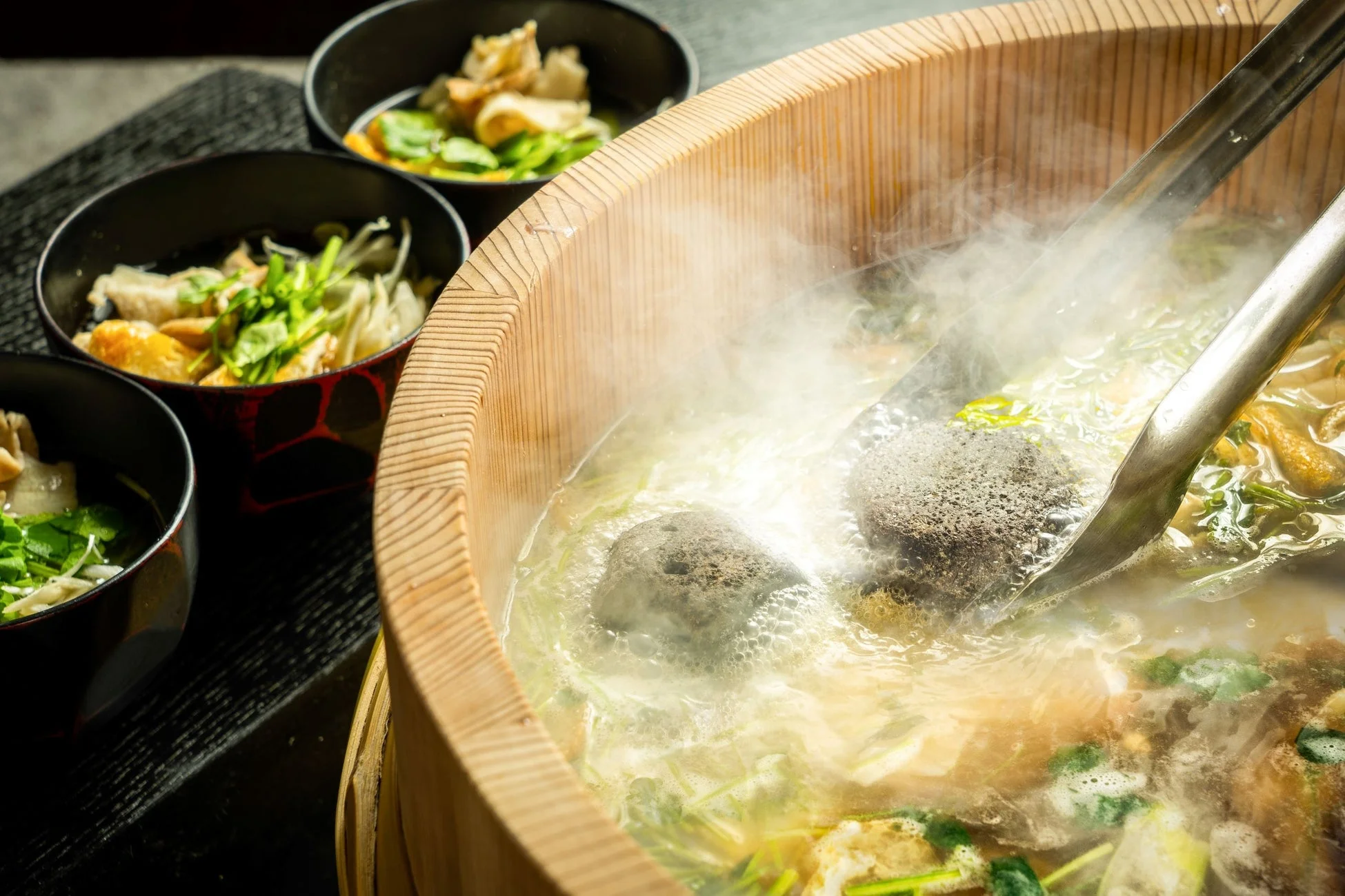 石焼豚汁の朝食