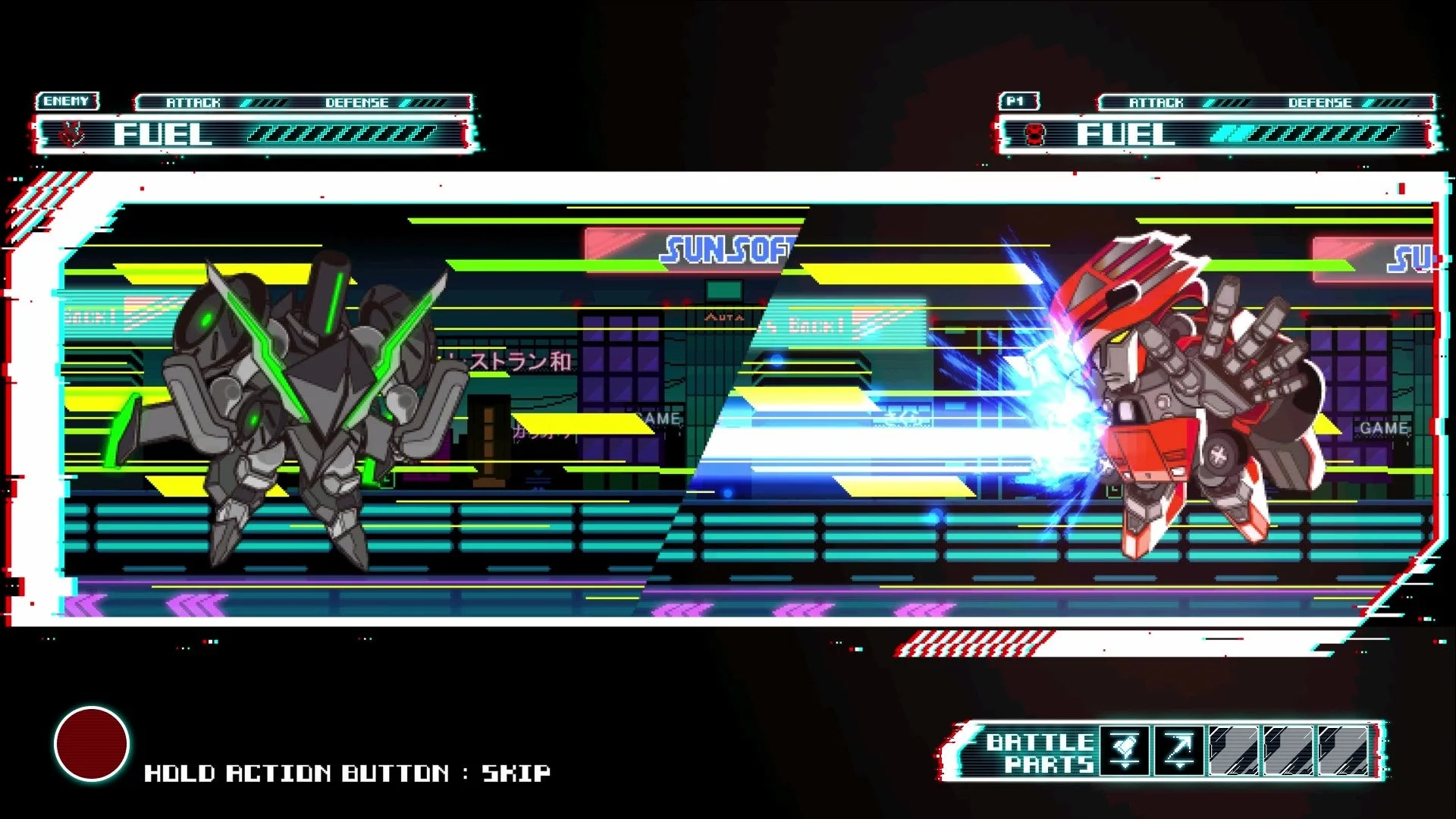 ROUTE16R ゲーム画面2