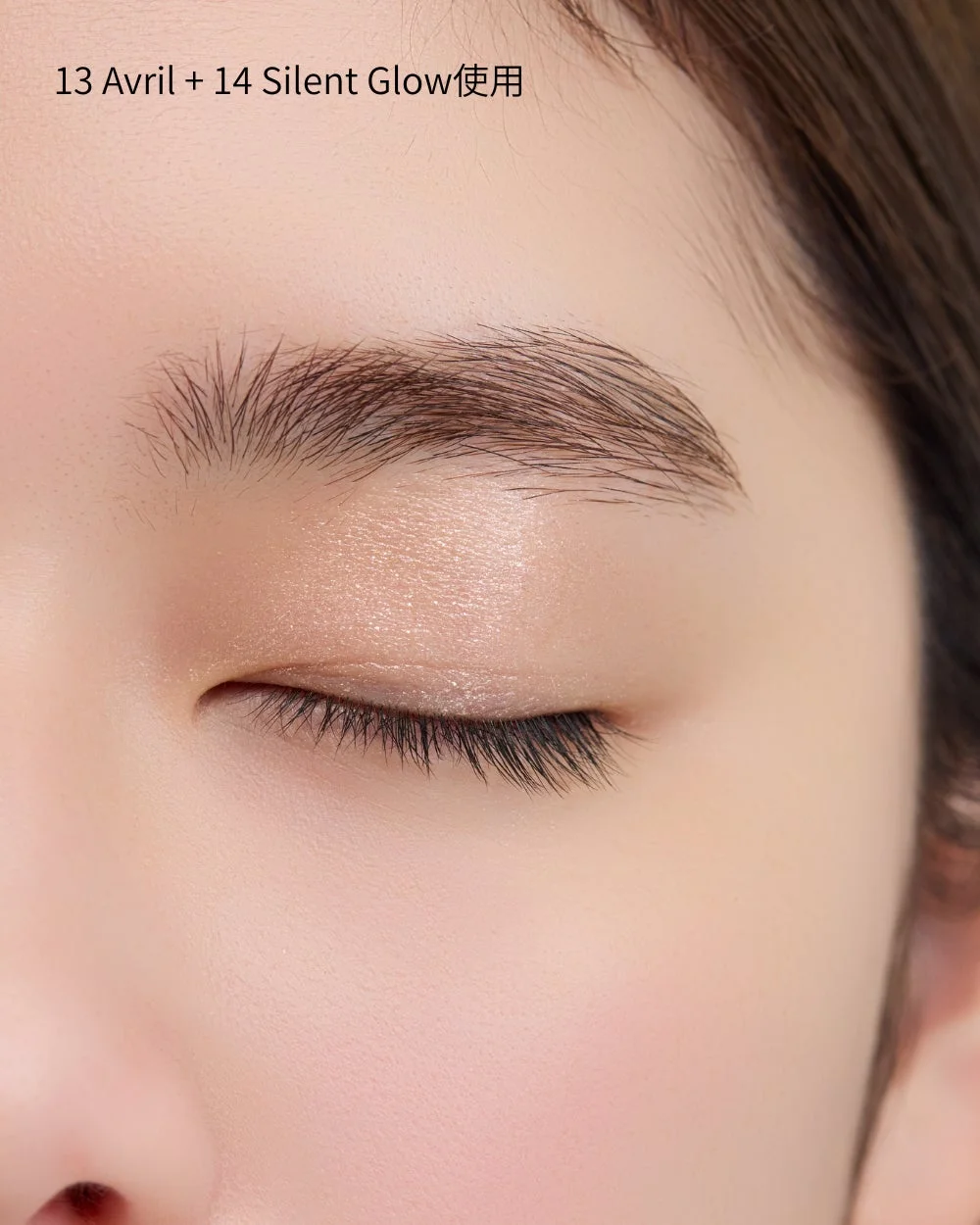 DIDION SINGLE EYECOLOR 13 Avril + 14 Silent Glow 使用例