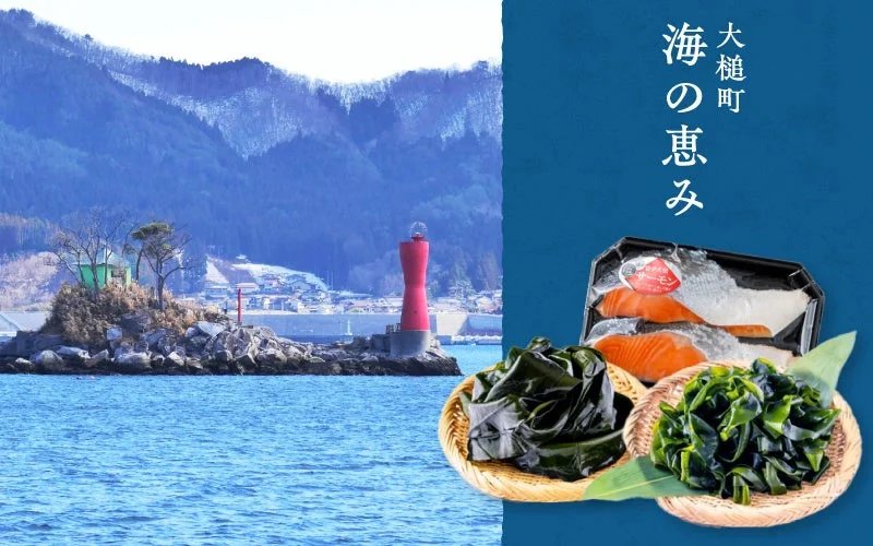 大槌町の海の恵み・サーモン