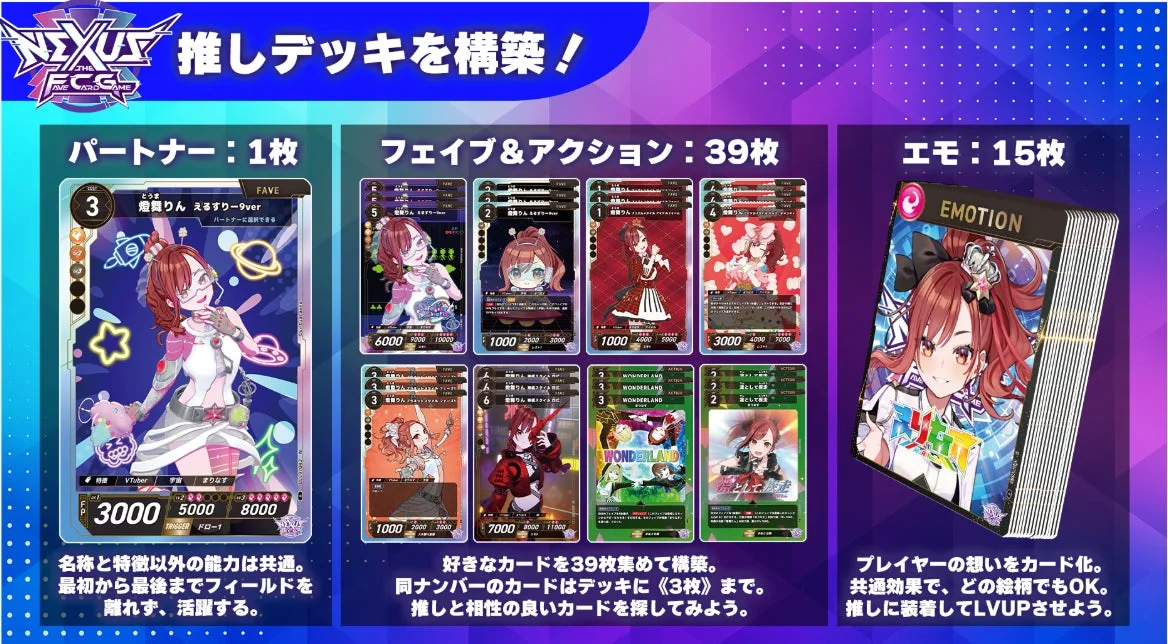 推しデッキを構築