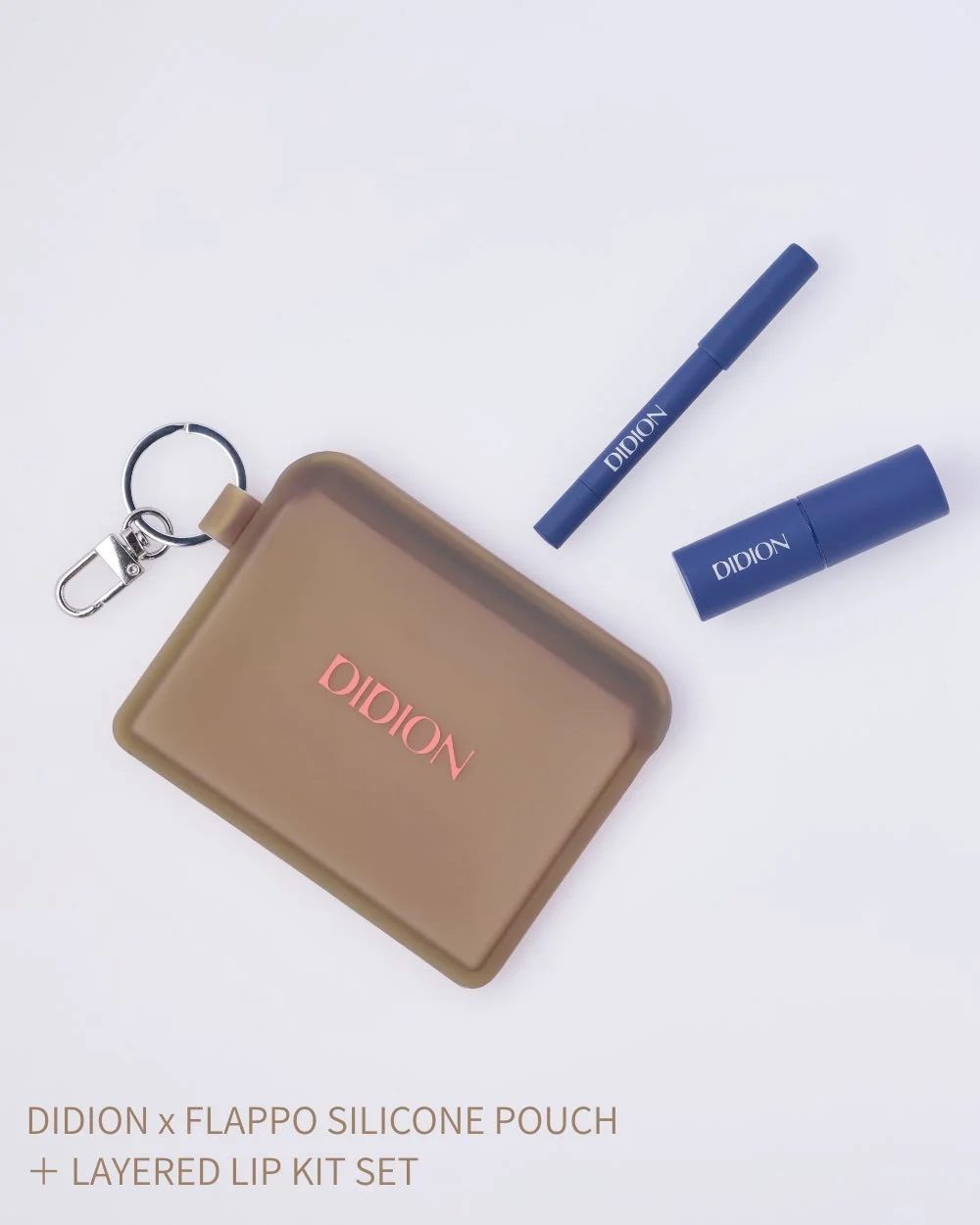 DIDION x FLAPPO SILICONE POUCH + LAYERED LIP KIT SET