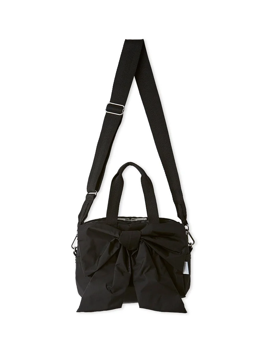 LG BOW SM SATCHEL (黒リボン)