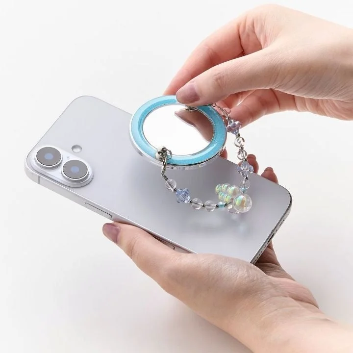 簡単装着できるスマホリング