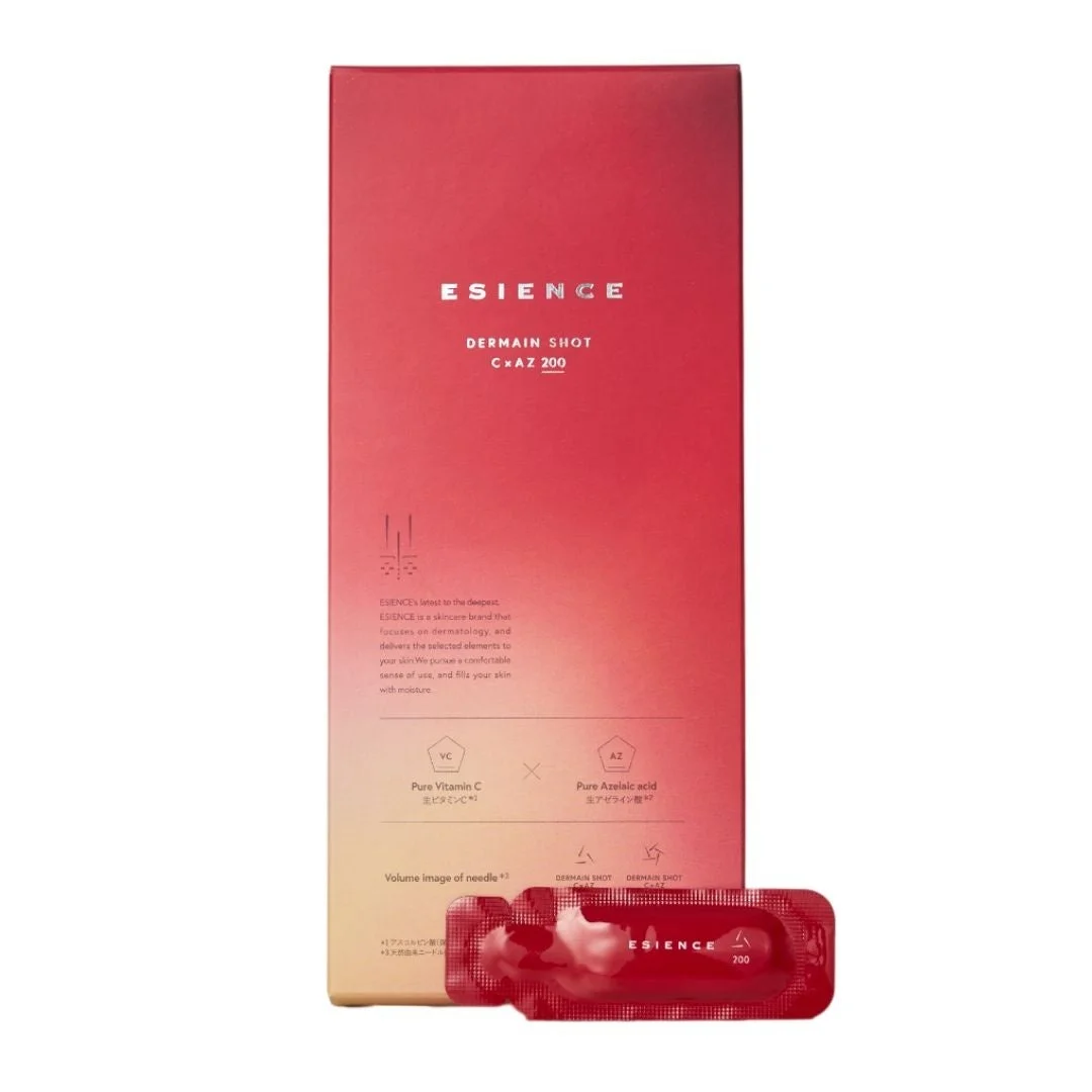 ESIENCE,美容液,スキンケア,ビタミンC,アゼライン酸,ダーマインショット,化粧品,美容,保湿,肌ケア