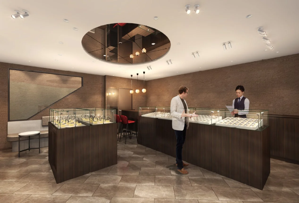 ウォッチニアン広島店 1階店内